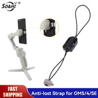 【LZ】❁  Anti-perdido cinta corda osmo móvel 4 se cardan anti-gota correia impedir que o telefone caia para baixo para dji om 6 5 suporte do telefone magnético