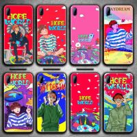 Nesaepackage❄Bangtan Boys Hope เคสโทรศัพท์โลกสำหรับ Vivo Y91c Y17 Y51 Y67 Y55 Y7s Y81 Y19 Y97 Y93 V17 Vivos5