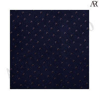 ANGELINO RUFOLO Pocket Square(ผ้าเช็ดหน้าสูท) ผ้าไหมทออิตาลี่ 100% คุณภาพเยี่ยม ดีไซน์ AR TukTuk สีกรมท่า/เทา/เลือดหมู