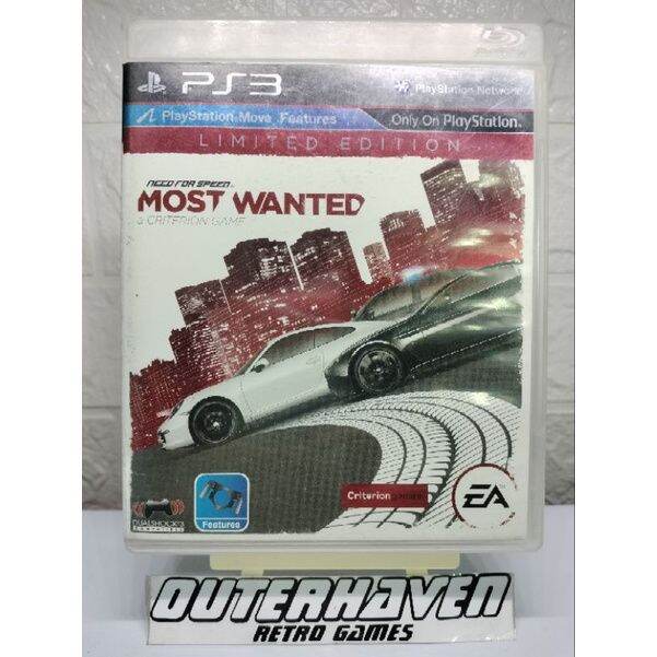 PS3 Need for Speed Most Wanted R3 (Limited Edition) | Lazada PH