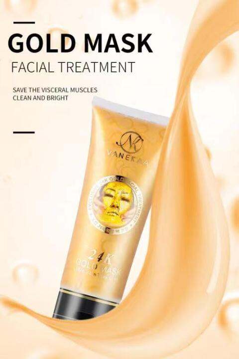 Vanekaa Exclusive 24k Gold Facial Treatment Mask Whitening Hyaluronic