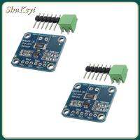 SHUKEYI 2Pcs สีฟ้าสีฟ้า อินเตอร์เฟซ I2C แหล่งจ่ายไฟปัจจุบัน ทนทานต่อการใช้งาน โมดูลบอร์ดฝ่าวงล้อม Arduino Raspberry Pi