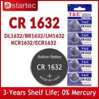 5ชิ้น-25ชิ้น3โวลต์ CR1632ลิเธียม DL1632ปุ่ม ECR1632 BR1632 DL1632 LM1632 CR 1632 KCR1632 30มิลลิแอมป์ต่อชั่วโมงแบตเตอรี่นาฬิกาเหรียญ