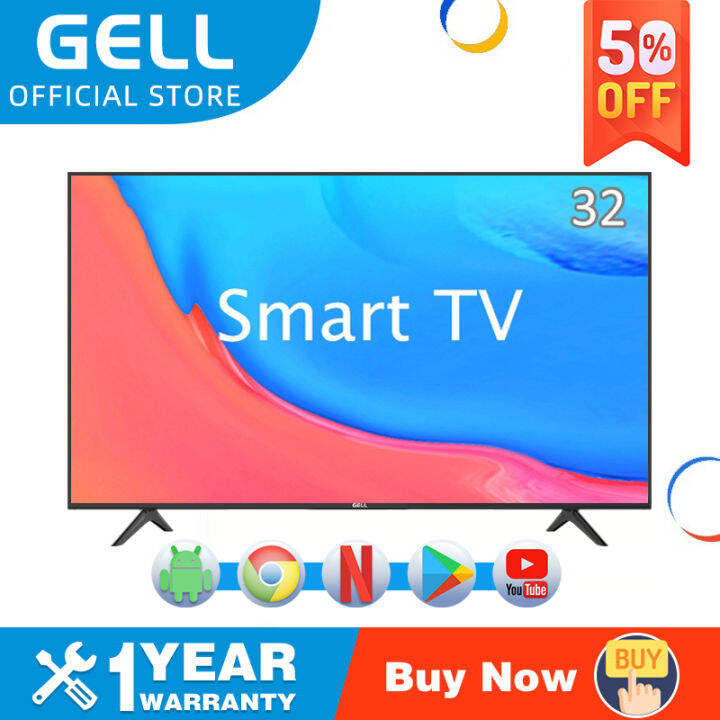 GELL led tv 32 inch 32 inch smart tv sale flat screen tv 32 inch