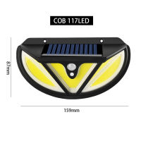 LED Solar Light Outdoor 3 Mode Motion Sensor Solar Lamp Waterproof Garden Lighting Yard Path Street Wall Decoration Night Lights