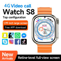 [โทรออกได้] Ason Meno S8 นาฬิกา สมาร์ทวอทช์ Smart Watch โทรศัพท์ได้ จอชัด IPS วัดความดันโลหิต วัดชีพจร วัดออกซิเจนในเลือด เปลี่ยนหน้าปัดได้ แบตอึด