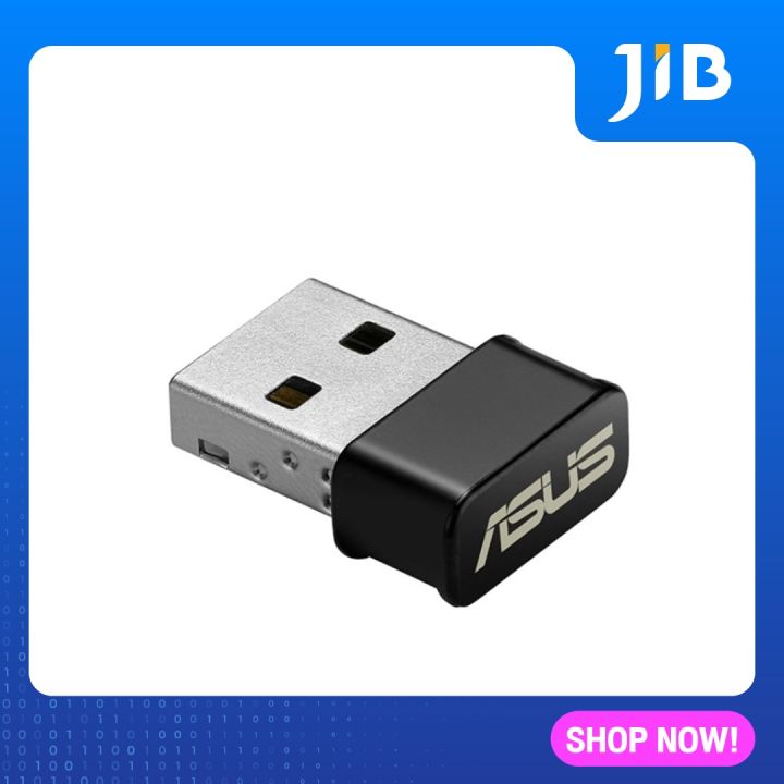 JIB WIRELESS USB ADAPTER (ยูเอสบีไวไฟ) ASUS [USB-AC53NANO] DUAL BAND AC1200 NANO