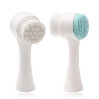 1PC Face Cleaning Massage Brushes Side Silicone Deep Cleansing To