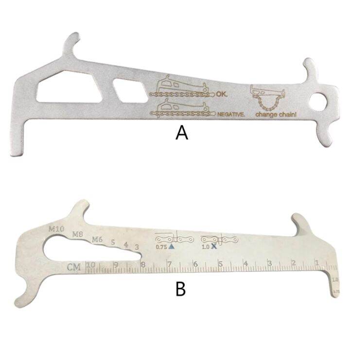 โซ่จักรยาน-checker-ห่วงโซ่จักรยาน-mtb-ตัวบ่งชี้วัด-caliper-สวมใส่วัด-chain-เครื่องมือตรวจสอบ