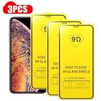 [HOT DOLXIOWEOH 539] 3ชิ้นเต็มฝาครอบป้องกันกระจกนิรภัยสำหรับ iPhone 12 13มินิ X XS XR 11 Pro Max 7 8 6 6วินาทีบวกป้องกันหน้าจอ