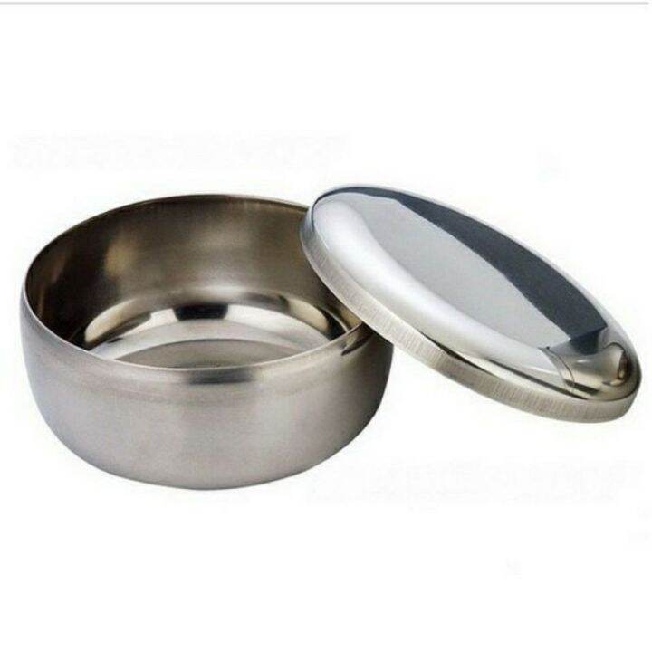 Korean Stainless Rice Bowl with Lid Korea / Korean Lazada PH