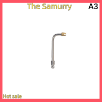 Samurry ✨Hot Sale✨ Car 25 ° /90 ° ปืนฉีดน้ำแรงดันสูง EXTENSION Spray Wand nozzle 1/4 "U-shape angled LANCE cleaning TOOL