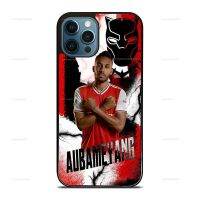 Emerick Aubameyang Arsenal Fc Phone Cases For iPhone 13 Pro Max Xsmax 11Pro X 12 8 12Pro Xr 8Plus Xs 11 11Promax Samsung S21 S21 Ultra Note20 S20 S10 Note8 Note9 Note10 P40 P30