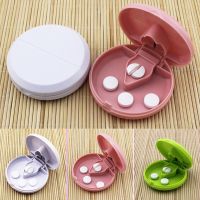 Portable Pill Cutter Splitter Divide Storage Medicine Cut Compartment Box Holder Travel Pill Case Medicine Drugs Pill Container Medicine  First Aid St