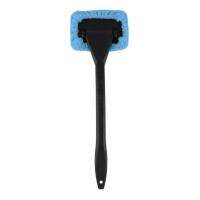 【HOT SALE】 izwimenti1979 1PC Blue รถแปรงหน้าต่างแก้ว Er Wiper Scraper Brush Ing เครื่องมือผ้า Pad Auto Car Accessories