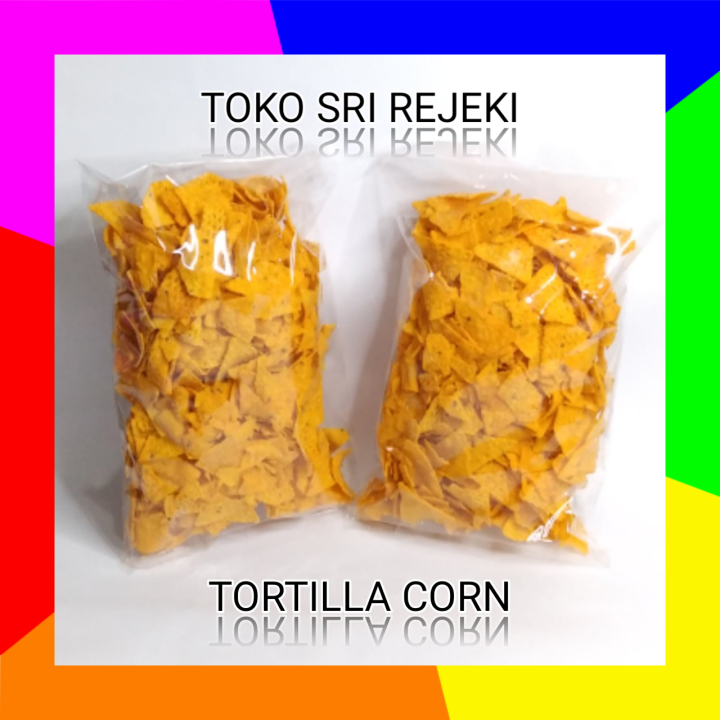 TORTILLA CORN BBQ / JAGUNG TORTILLA / HAPPY TOS / KERIPIK TORTILLA ...