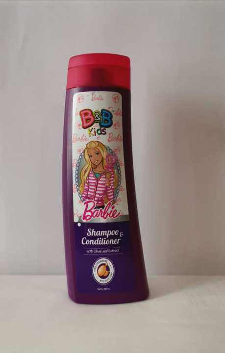 B&B Kids Barbie Shampoo & Conditioner 180ml | Lazada PH