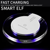 10W Fast Wireless Charger USB Qi Pad ชาร์จ Pad Charge