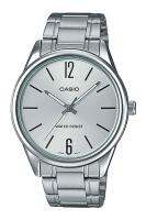 Casio Standard นาฬิกาข้อมือผู้ชาย สายสแตนเลส รุ่น MTP-V005,MTP-V005D,MTP-V005D-7B - สีเงิน