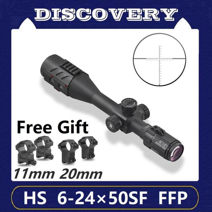 Discovery HS 624X50 SF FFP optics First Focal Plane HS Sights Tactical