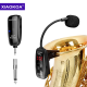 XIAOKOA UHF Wireless Instruments Saxophone Microphone Wireless Receiver Transmitter,160ft Range,Plug and Play,Great for Trumpets