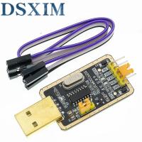 CH340G RS232 Update USB To TTL Converter Module UART Serial Port UFS-HWK STC Dowanloader Programmer Brush Upgrade small plate WATTY Electronics