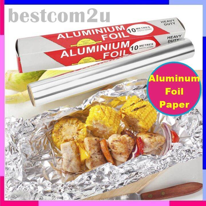 Aluminum Foil Paper Tinfoil Paper Baking Tools For BBQ Grill Barbecue