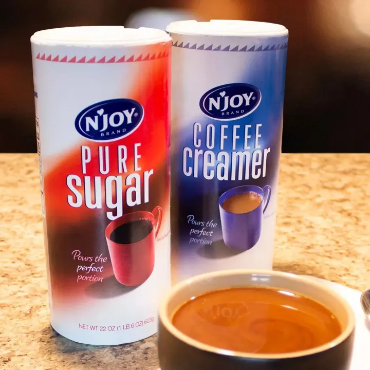 N'Joy Coffee Creamer (16 oz..) and Sugar ( 22oz) Lazada PH