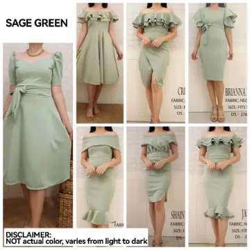 Lazada green clearance dress