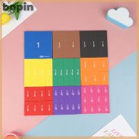 Bopin ของเล่นสำหรับเด็กเศษกระเบื้องรุ้งศึกษาของเล่นคณิตศาสตร์1ชุด