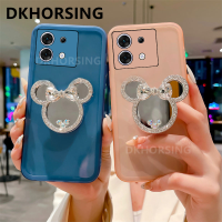 DKHORSIG ปลอกอ่อนซิลิโคนใสสำหรับ INFINIX ZERO 30 /Gt 10 Pro/ Hot 30 4G 5G / 30i / 30 Play / Note 30 4G 5G / 30i / 30 Pro/smart 7 New MK เคสโทรศัพท์มือถือป้องกันเลนส์กล้องกระจกแต่งหน้าลายลูกอมถุงคลุมกระเป๋า Infinix Zero30 5G