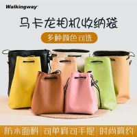 Micro-single portable macaron color lens protection storage bag ccd camera bag retro Japanese headphones cute crossbody camera