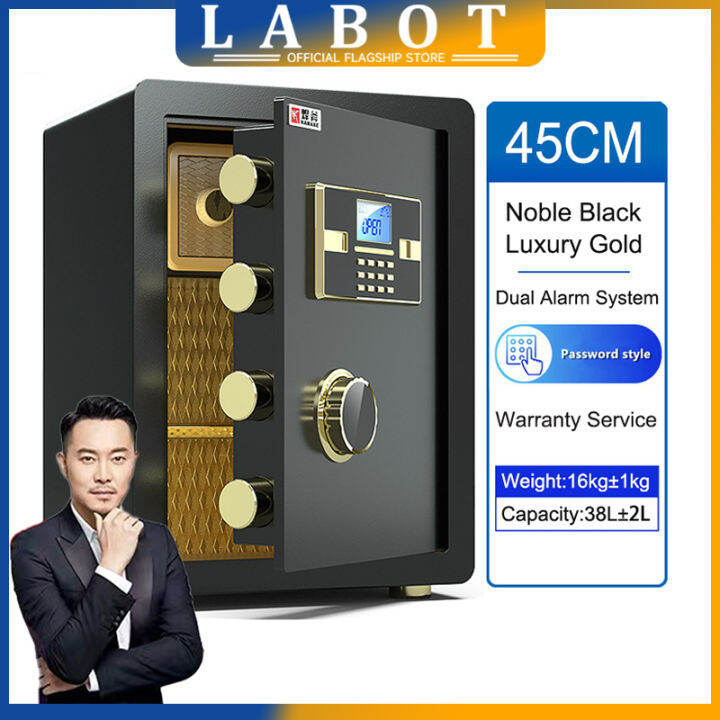 Digital Depository Fireproof Safe Box Jewelry Home Hotel Lock Keypad
