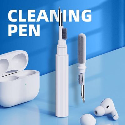 Cleaner Kit for Airpods Pro 1 2 Earbuds Cleaning Pen Bluetooth-compatible Earphones Case Cleaning Tools Dust Removal Tool Set Wireless Earbuds Accesso