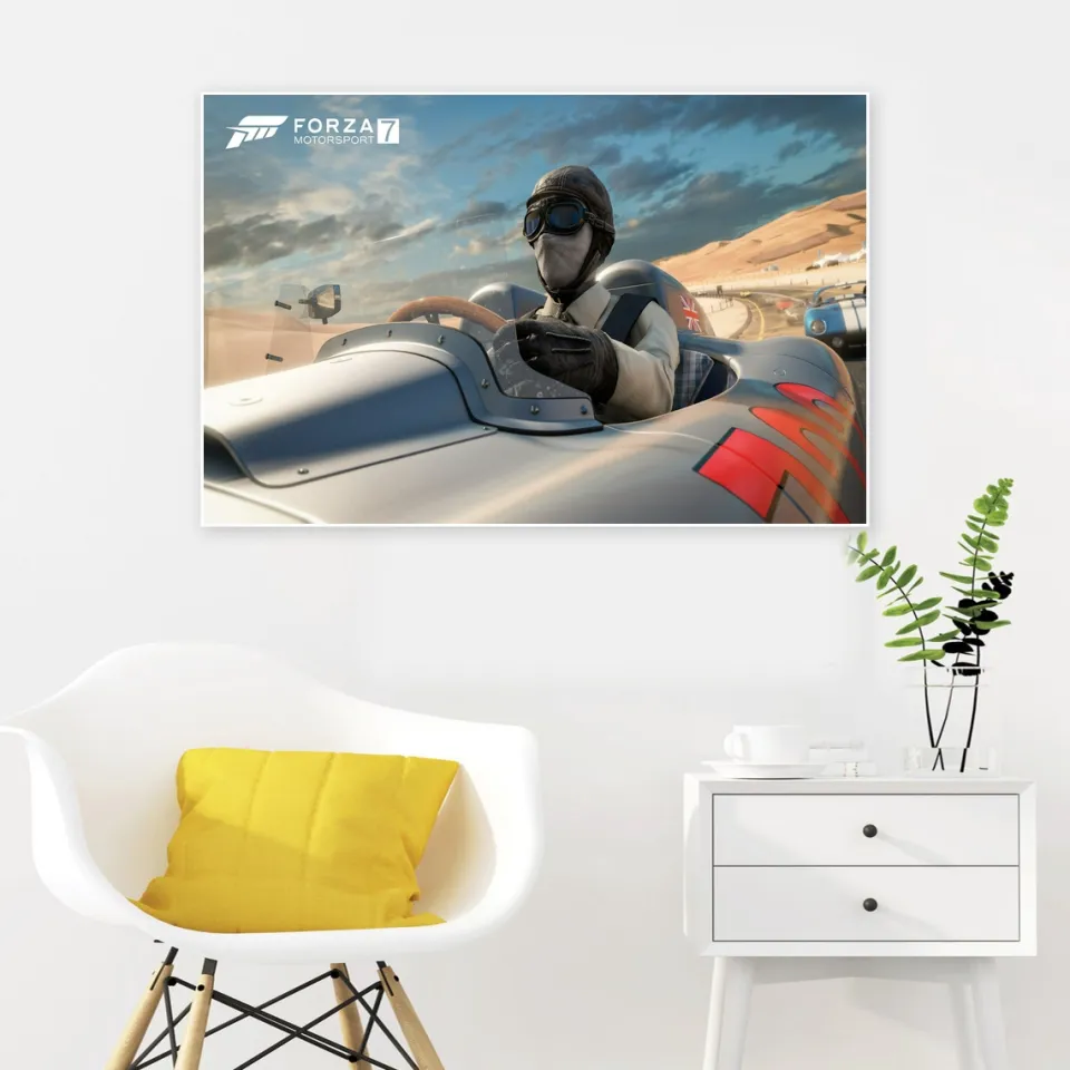 Forza Motorsport Horizon 5 Video Game Poster PC,PS4,Exclusive Role-playing  RPG Game Canvas Custom Poster Alternative Artwork