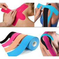 เทปบำบัด พันกล้ามเนื้อ 5cmx5m Kinesiology Tape Kinesio คิเนสิโอ เทปผ้าบำบัด เทปพยุงกล้ามเนื้อ