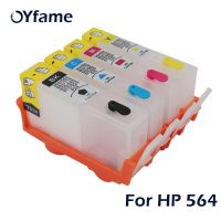 【support】 Daroghawala OYfame 4สี564 564XLInk สำหรับ3070A 564 564 XL หมึกเติมปากกากับ ARC Chip Deskjet 3520 3522เครื่องพิมพ์