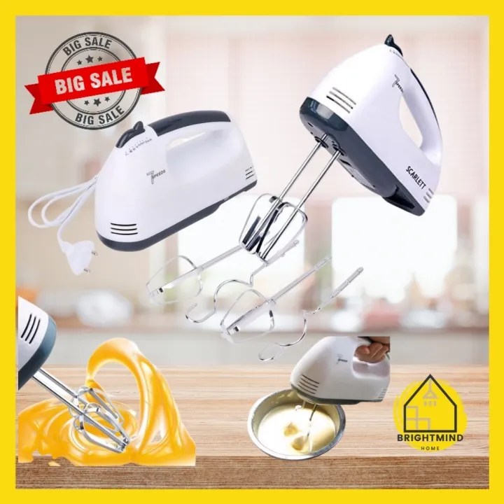 【factory outlet】 BMH Best Selling Professional Scarlet Hand Mixer 7