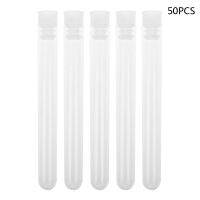 50PCS Professional Centrifuge Tubes Kit Leak-Proof Caps Clear Lab Test คอนเทนเนอร์หลอดพลาสติกสำหรับโรงเรียน Labs