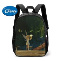 17 inch Disney Wonderful Fairy Tinker Bell Silvermist Rosetta Backpack Boys and Girls Fashion Large Capacity Schoolbag