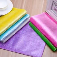 ▽◄❆ 2Pcs Wood Fiber Magic Cleaning Cloths Anti-grease Kitchen Towels Hydrophilic Natural Rags for Washing Dishes Kitchen Accessories