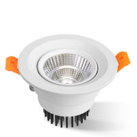 LED Dimmable Downlight COB AC 110V 220V 3W 5W 7w 9w 12W 15W 18W Spot light decoration Ceiling Lamp