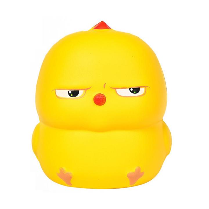 การ์ตูน-wobi-ไก่ตัวเล็กๆสีเหลืองของเล่นคลายเครียดบีบตัวช้าๆของขวัญสำหรับเพื่อนสิ่งประดิษฐ์สำหรับตุ๊กตาความโกรธ-e5x6