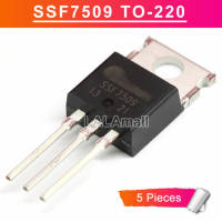 5pcs Original SSF7509 TO-220 SF7509 TO220 7509 N-channel 80V/80A MOSFET Transistor new