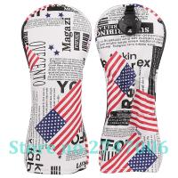 1pc USA Flag Stars and Stripes Golf Club Hybrid Head Cover USA Hybrid UT Cover with No Tag