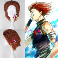 ใหม่ Hunter X Hunter รูปการกระทำพวงกุญแจสองด้าน hisoka ภาพยนตร์ทีวีวิกผมคอสเพลย์วิกผมหมวก