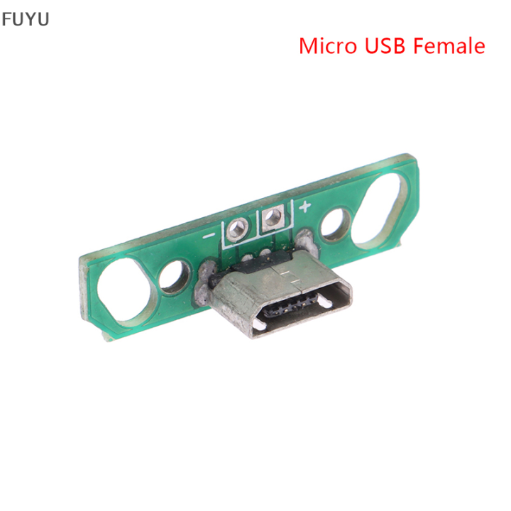 fuyu-ช่องเสียบสายชาร์จสำหรับไมโครดาต้าบอร์ดทดสอบที่มีหัวต่อแบบ-micro-usb-ตัวเมีย90องศา