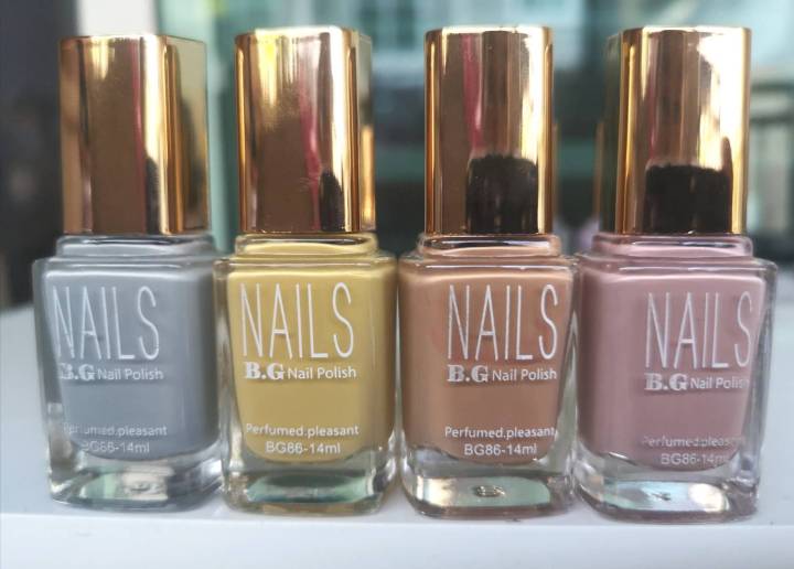 ยาทาเล็บกึ่งเจล-รุ่น-nails-bg-แห้งไว-สีชัดสวยแน่น-ล้างออกง่ายด้วยนำ้ยาล้างเล็บปกติ-สีทาเล็บกึ่งเจล-เล็บสวยด้วยมือเรา