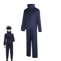 【Ready Stock】Anime Jujutsu Kaisen Cosplay Costume Gojo Satoru Yuji Itadori Uniform Sets Top Pants Suit