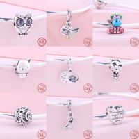 New Flying Pig Firefly Sun Moon Unicorn DIY Beads Fit Original Pandora Charms Silver 925 Bracelet Women Fine Jewelry Accessories